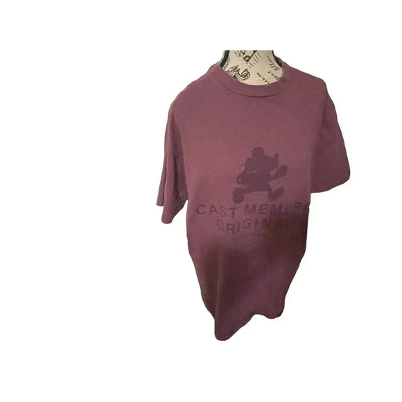 Vintage Disney Cast Member Original Brown T Shirt Size Large RARE - Picture 9 of 16